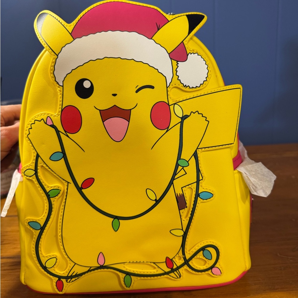 Pokémon light up loungefly Christmas backpack.